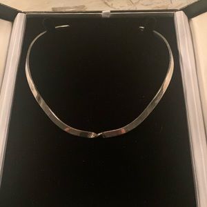 Sterling Silver 925 Choker Necklace